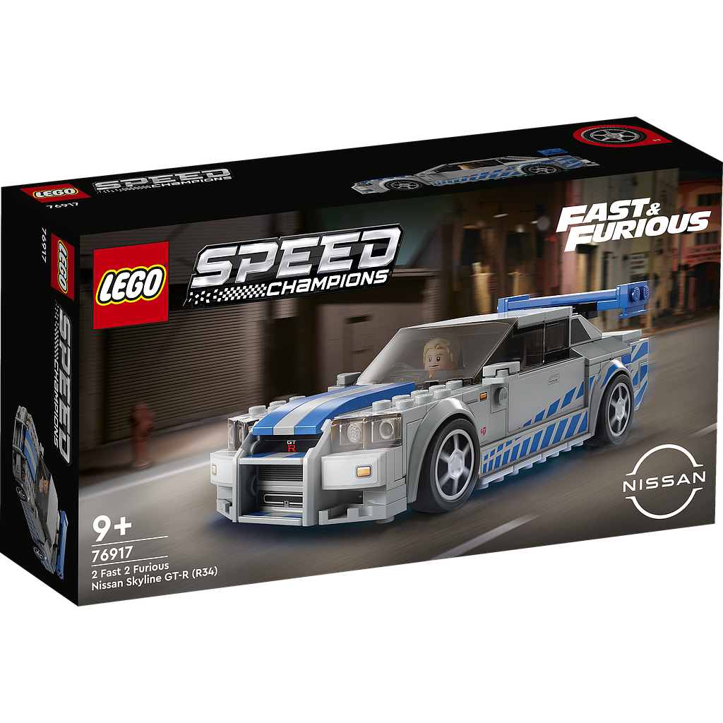 LEGO Speed Champions 2 Fast 2 Furious Nissan Skyl..