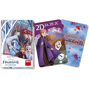 
Dino playing cards Quartet Frozen II