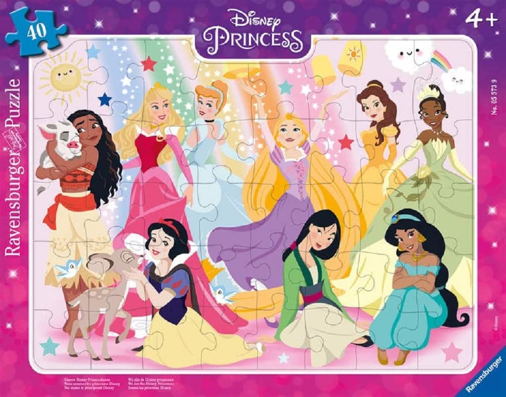 Ravensburger Frame Puzzle 40 pc Our Disney Princesses