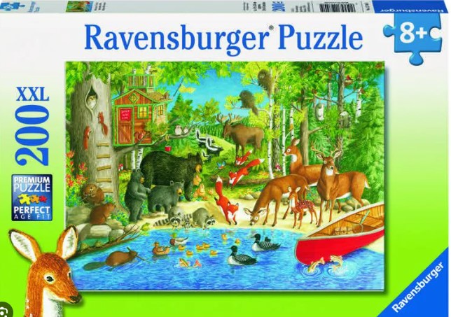 Ravensburger pusle 200 tk Loomade elu