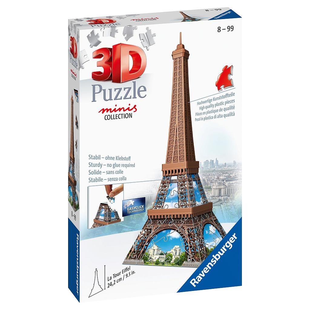 
Ravensburger 3D mini puzzle 62 pc Eiffel Tower