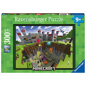 Ravensburger Puzzle 300 pc Minecraft Land Crack