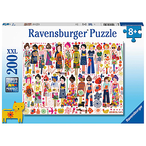 Ravensburger pusle 200 tk Lilled ja sõbrad