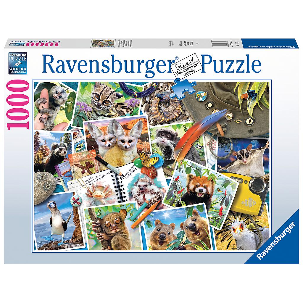 Ravensburger pusle 1000 tk Reisija pildialbum