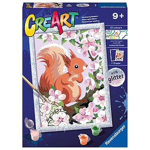 
Ravensburger Paint by Numbers Spring Squirrel