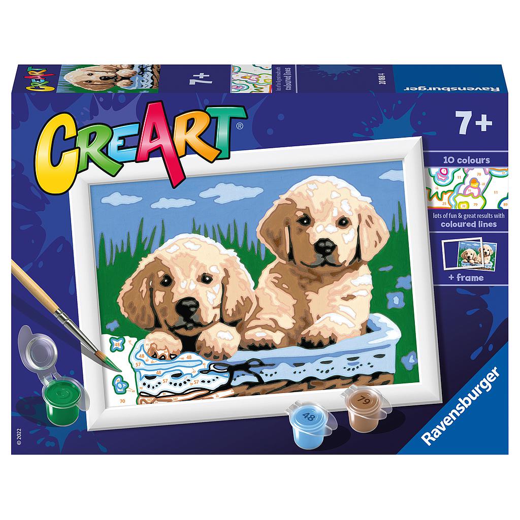 
Ravensburger Paint by Numbers Cute Puppies