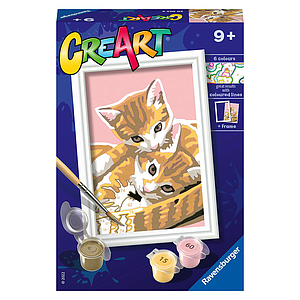 Ravensburger Paint by Numbers Cute Kitties