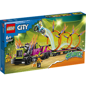 LEGO City Stunt Truck &amp; Ring of Fire Challenge