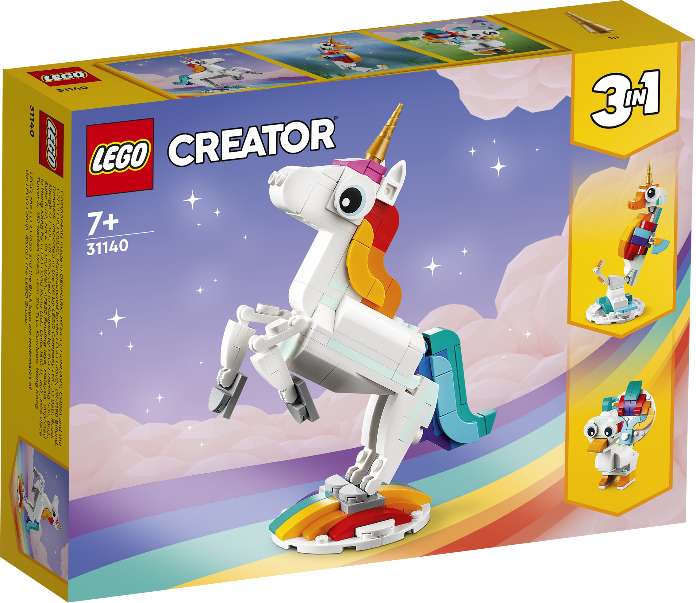LEGO Creator Maagiline ükssarvik