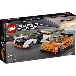 LEGO Speed Champions McLaren Solus GT ja McLaren F1 LM