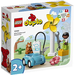 LEGO DUPLO Tuuleturbiin ja elektriauto