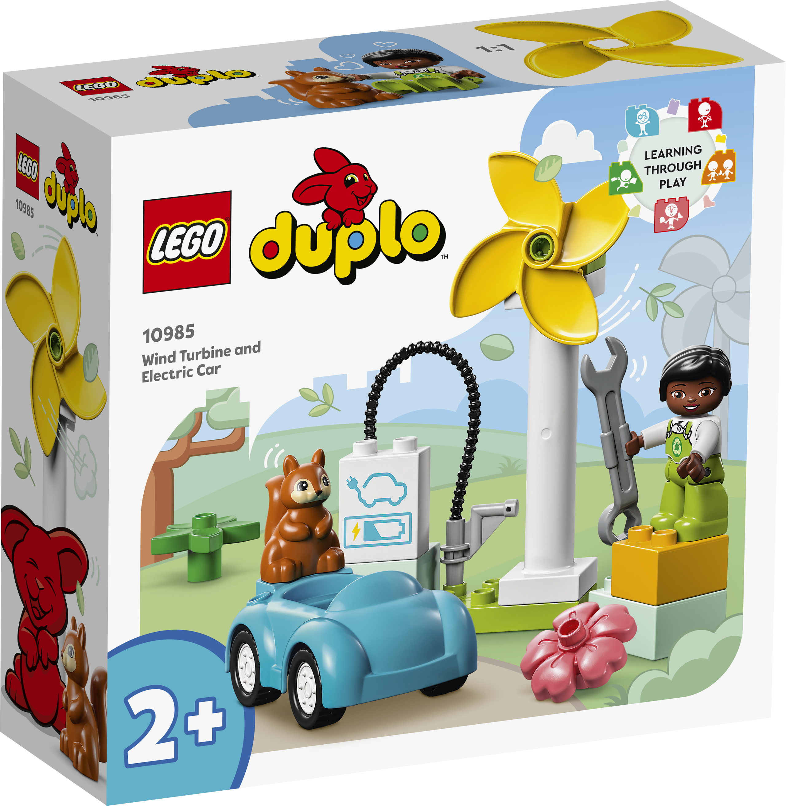 LEGO DUPLO Tuuleturbiin ja elektriauto