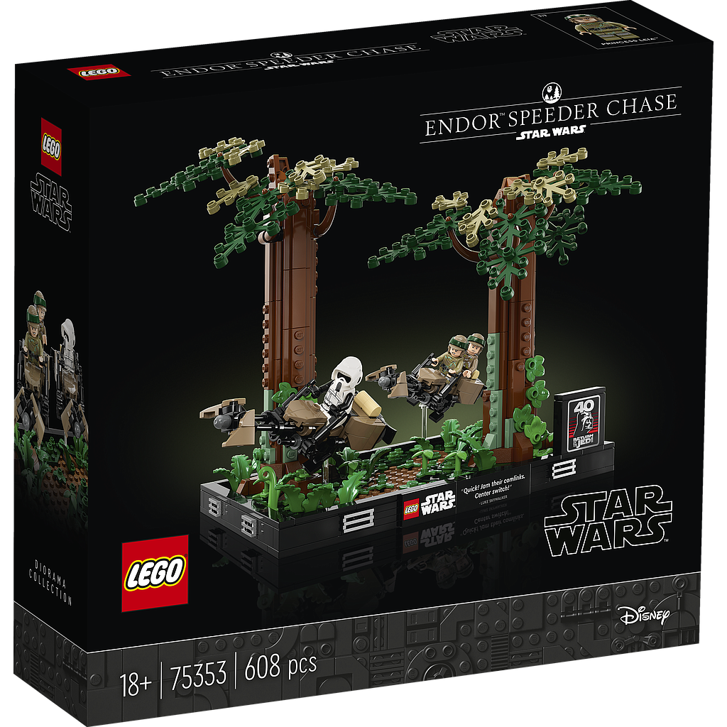 LEGO Star Wars Endor-i kiirendaja tagaajamise..