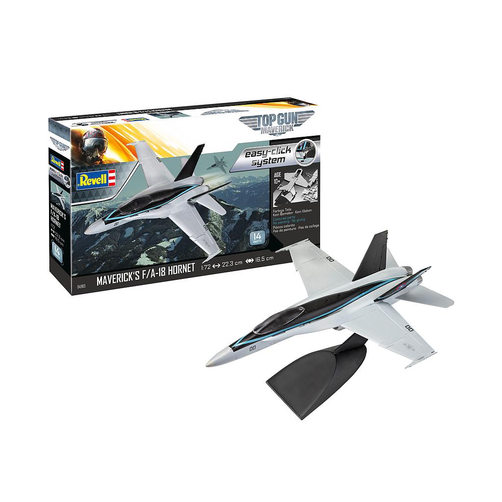 Revell mudel Maverick's F/A-18 Hornet 'Top Gun: Ma..