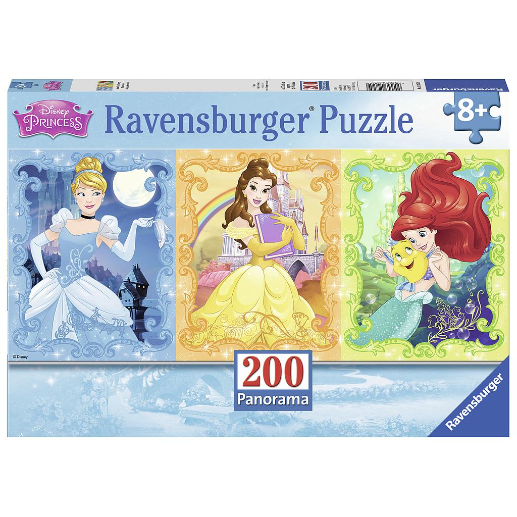 Ravensburger panoraampusle 200 tk Printsessid