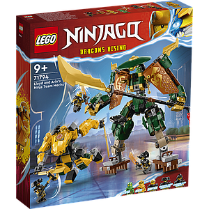 LEGO Ninjago Lloydi ja Arini ninjatiimi robotid