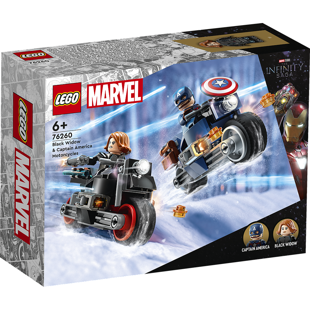 LEGO Super Heroes Musta Lese ja Kapten Ameerika mo..