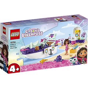 LEGO Gabby´s Dollhouse Gabby &amp; MerCat's Ship &amp; Spa