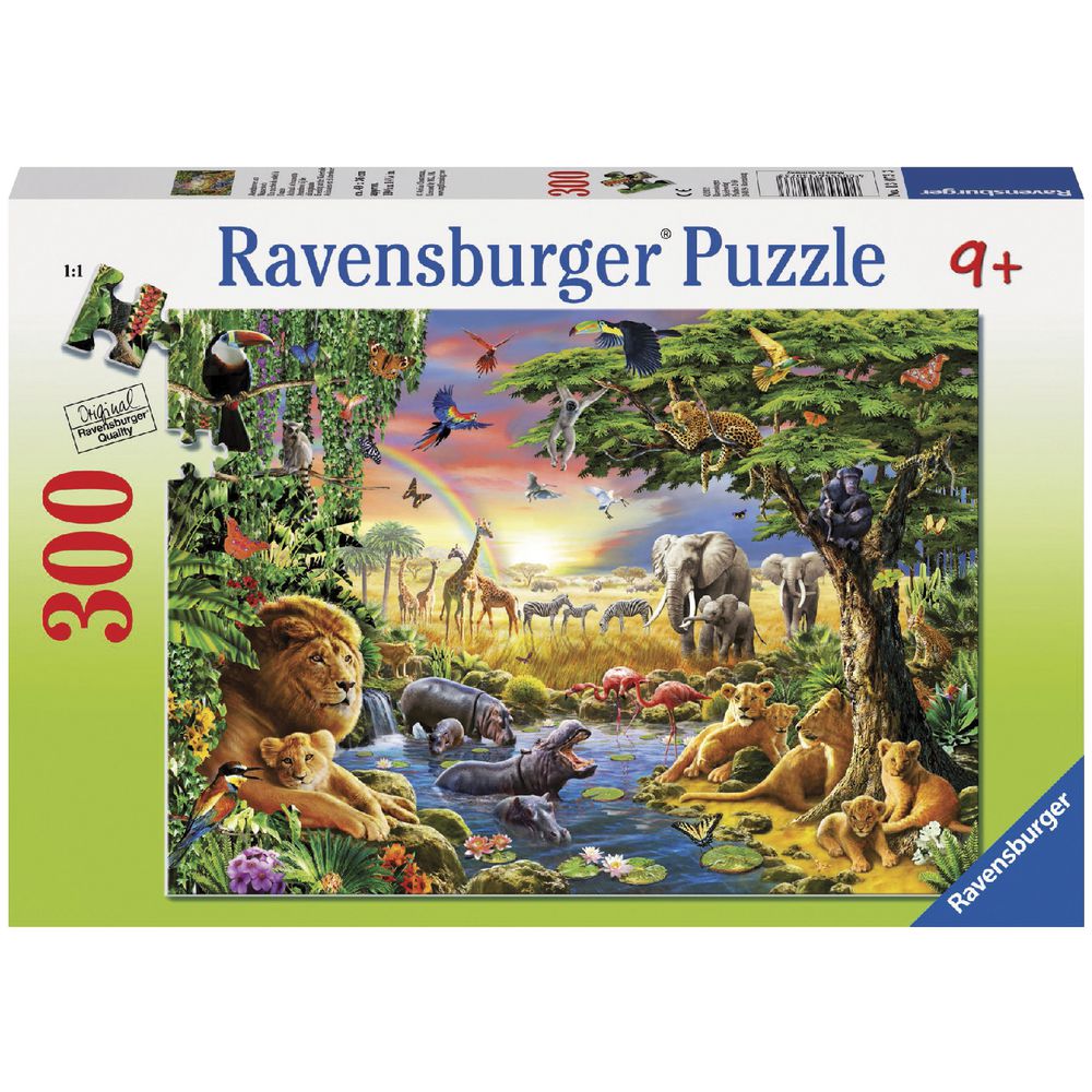 Ravensburger pusle 300 tk Õhtu järve ääres