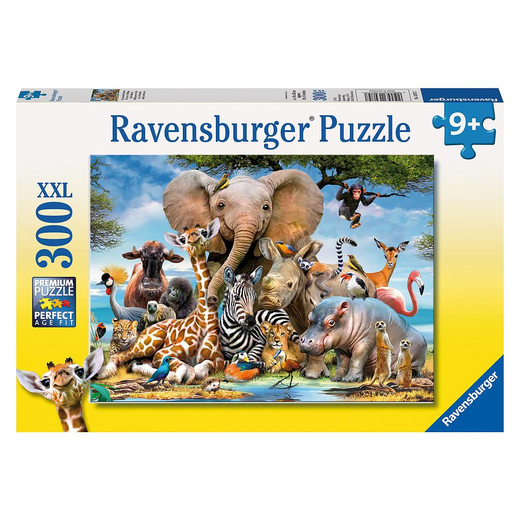 Ravensburger pusle 300 tk Aafrika sõbrad