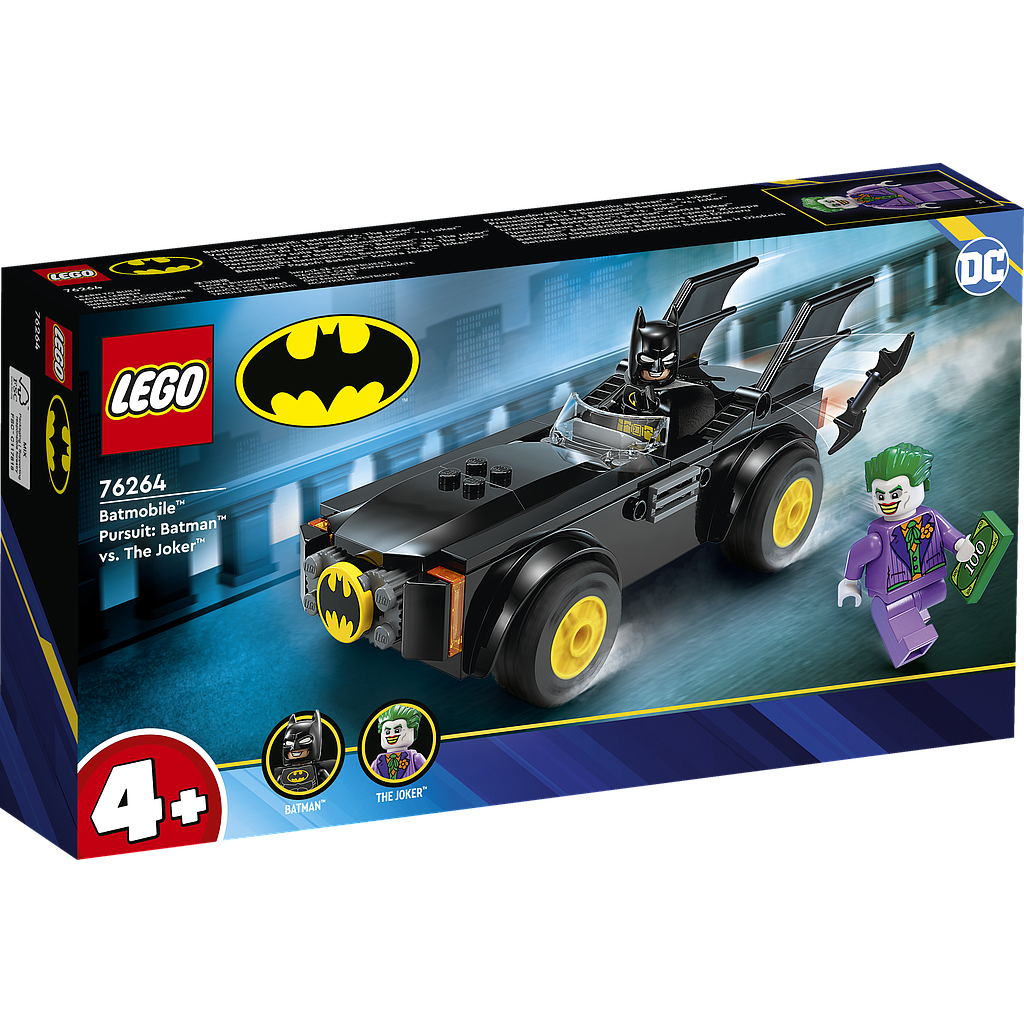 LEGO Super Heroes Batmobiili tagaajamine: Batman vs. Jokker