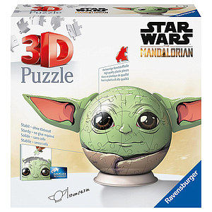 Ravensburger 3D Puzzle Ball 72 pc Star Wars Mandalorian Grogu