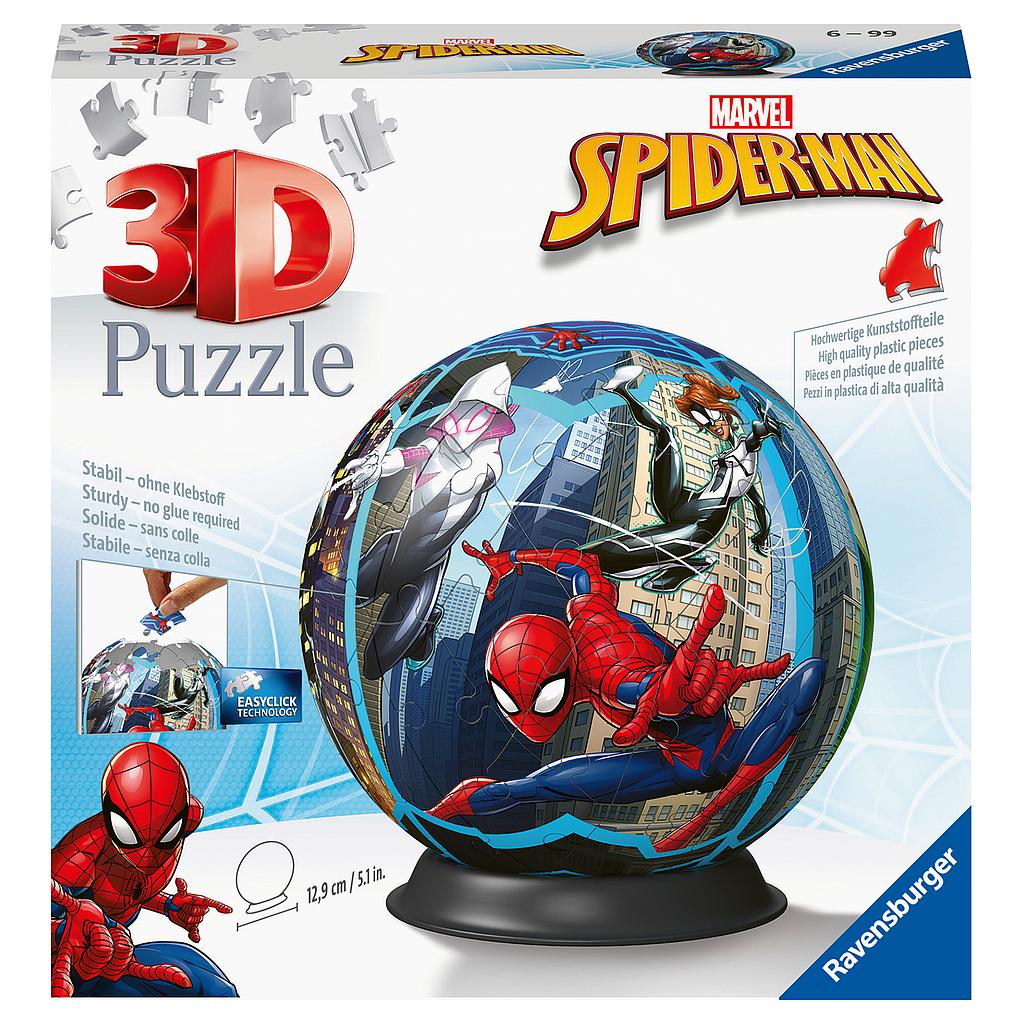 Ravensburger 3D puslepall 72 tk Spiderman