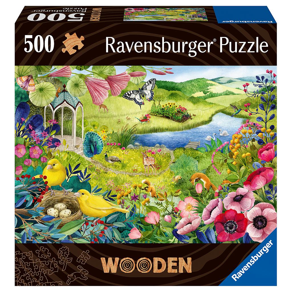 Ravensburger puidust pusle 500 tk Imeline loodus