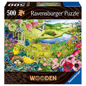 Ravensburger Wooden Puzzle 500 pc Wonderful Nature
