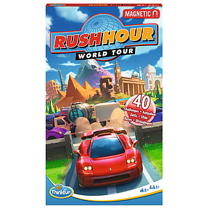 ThinkFun Board Game Rush Hour - Rush Hour Around the World Trip