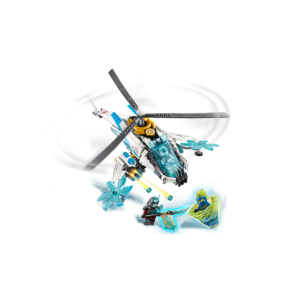 Lego ninjago zane helicopter online