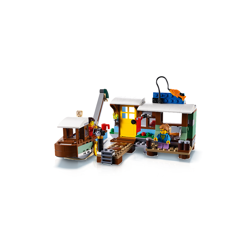 LEGO Creator Riverside Houseboat Insplay
