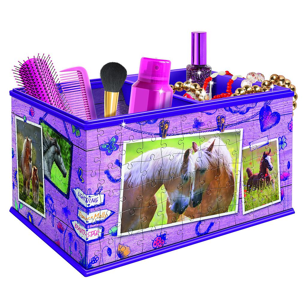 Ravensburger 3D Puzzle Storage Box Horse Insplay