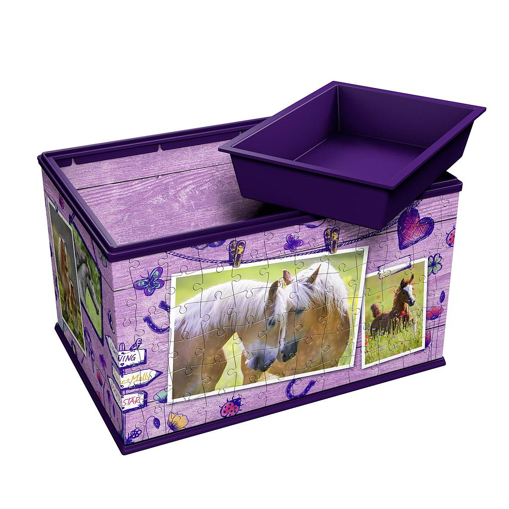 Ravensburger 3D Puzzle Storage Box Horse Insplay