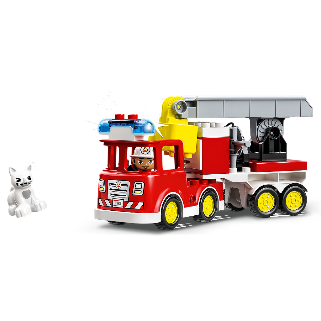 Duplo store fire car
