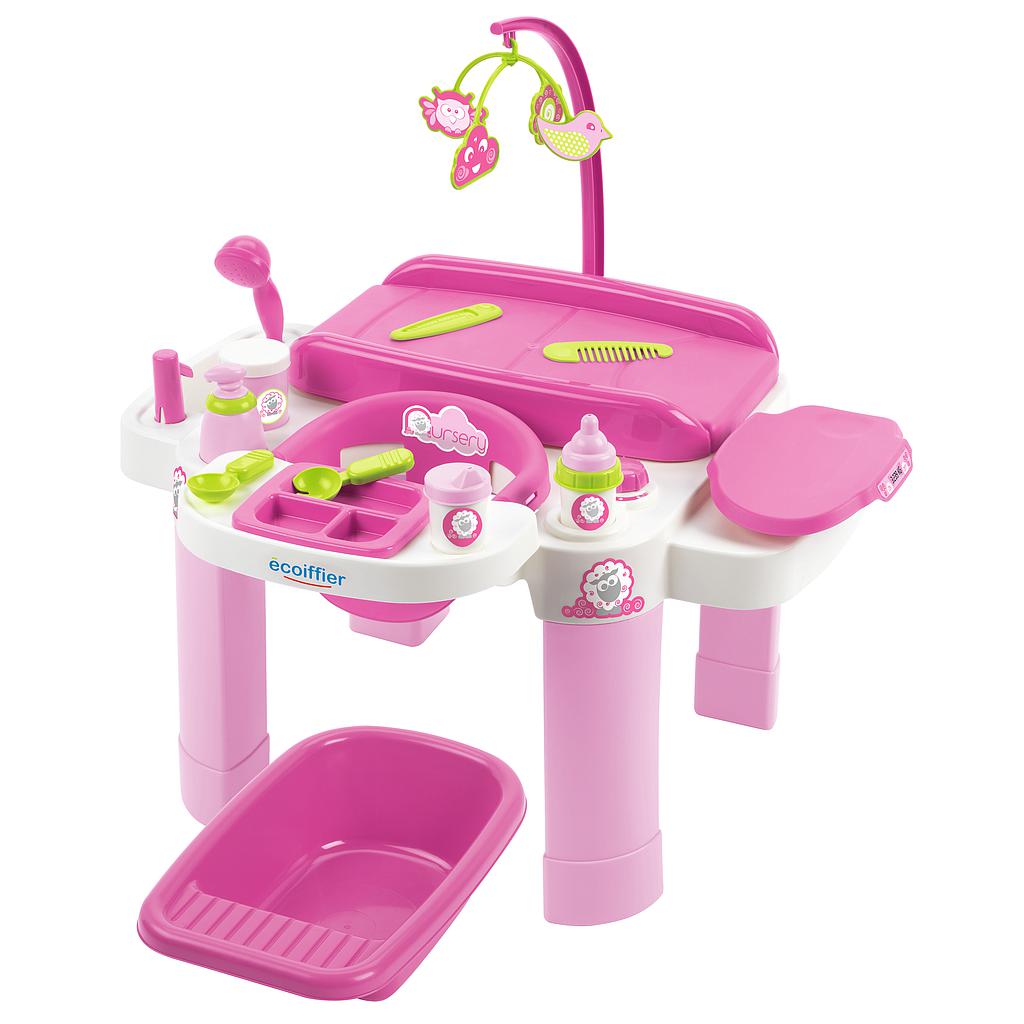 Accessoire poupée Ecoiffier Playset 3 en 1 Nursery