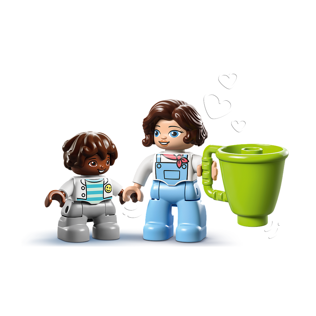LEGO DUPLO Family House on Wheels Insplay