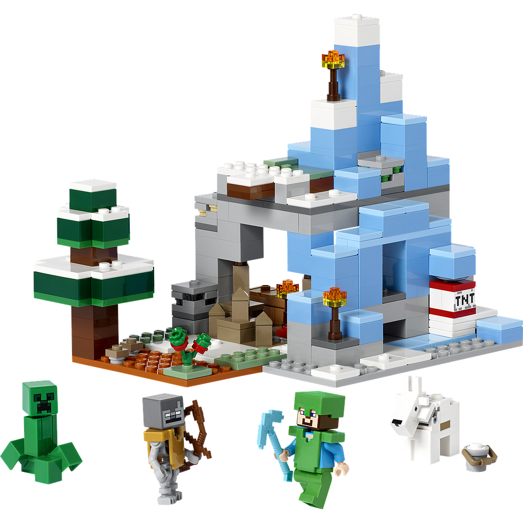 LEGO Minecraft The Frozen Peaks Insplay