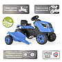 smoby_traktor_sinine_farmer_xl_käruga_710129S_1