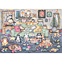 ravensburger_pusle_1000_tk_:_kasside_jõulupidu_12001244V_1
