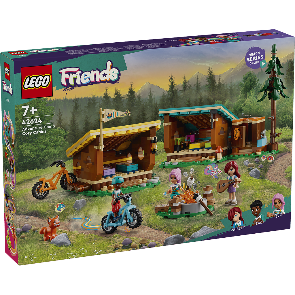 LEGO Friends The comfortable cabins of the adventure camp