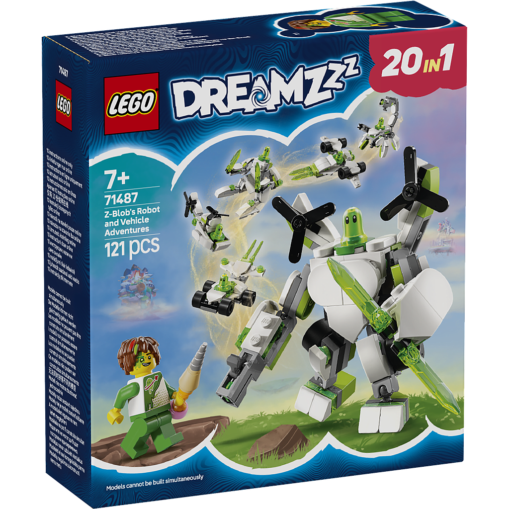 LEGO Dreamzzz Z-Blob's Robot and Vehicle Adventures