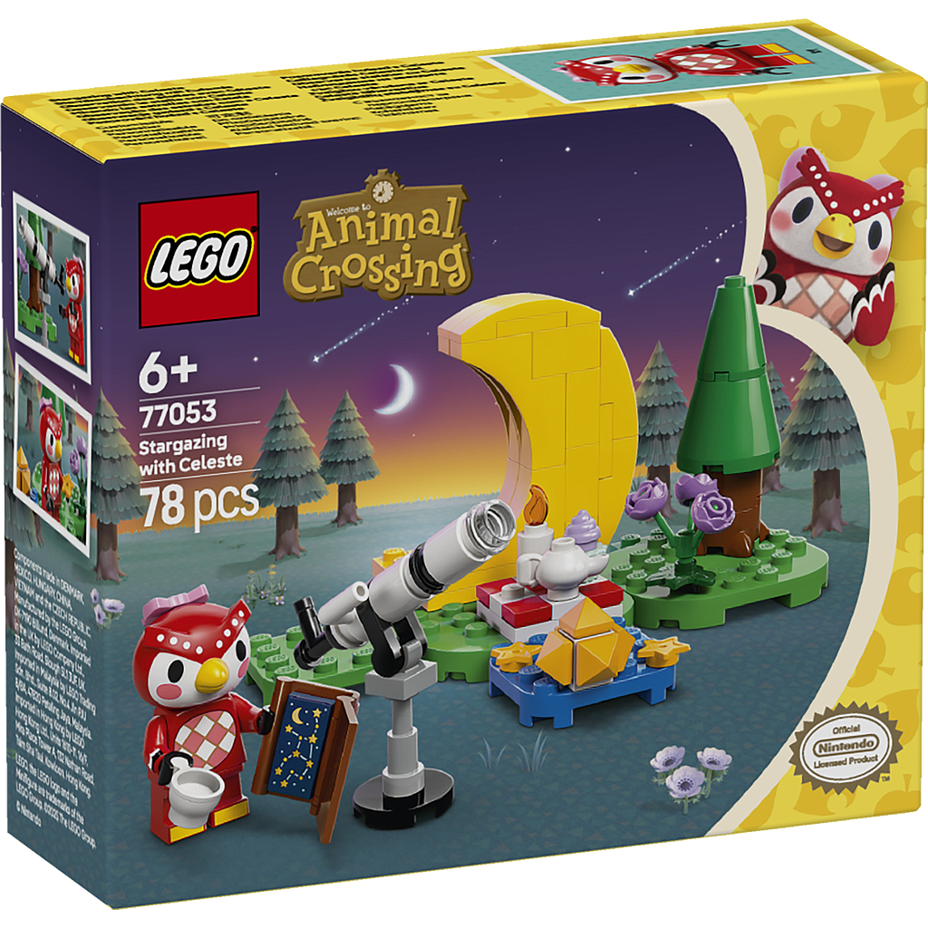 LEGO Animal Crossing Stargazing with Celeste