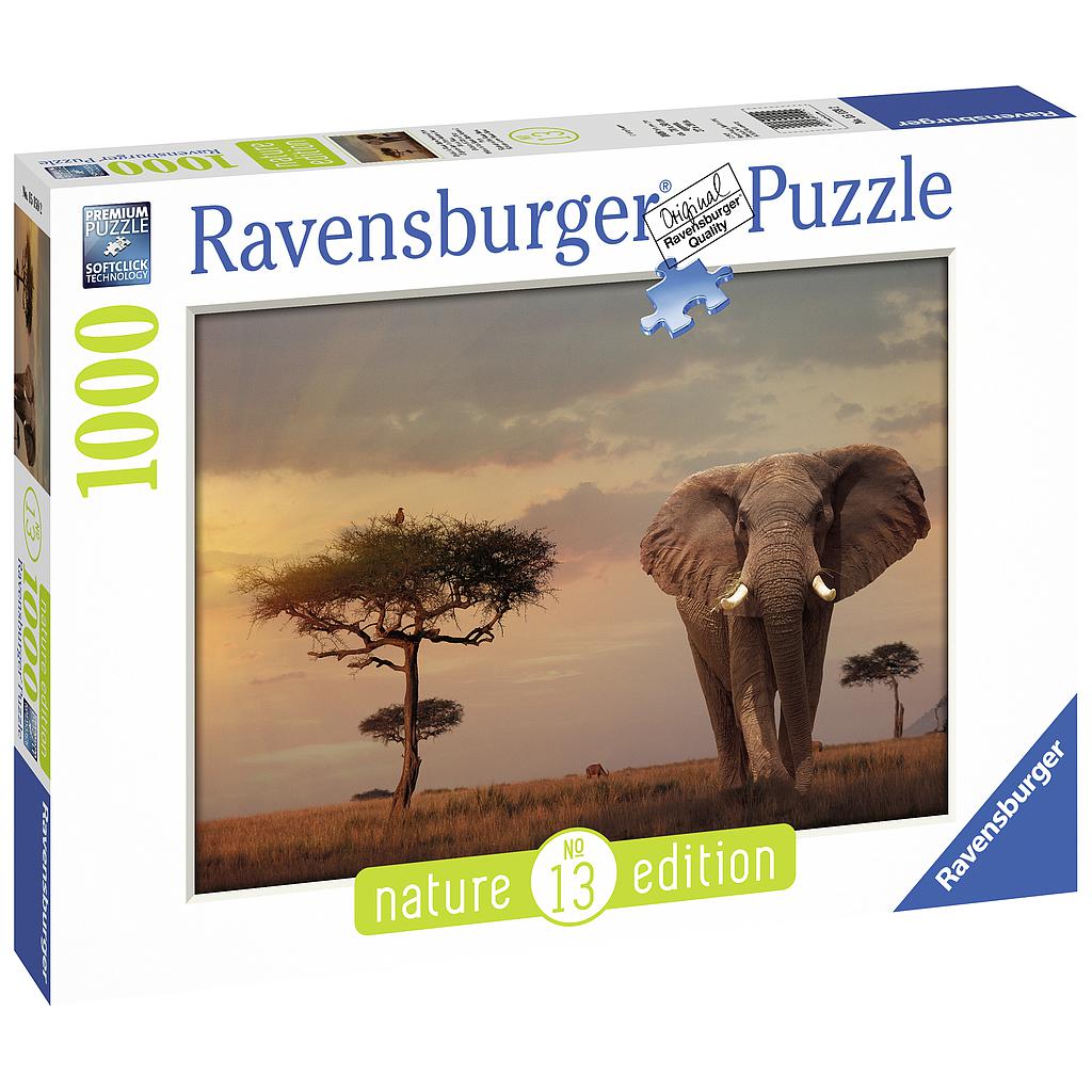 Ravensburger Puzzle 1000 pc Elephant