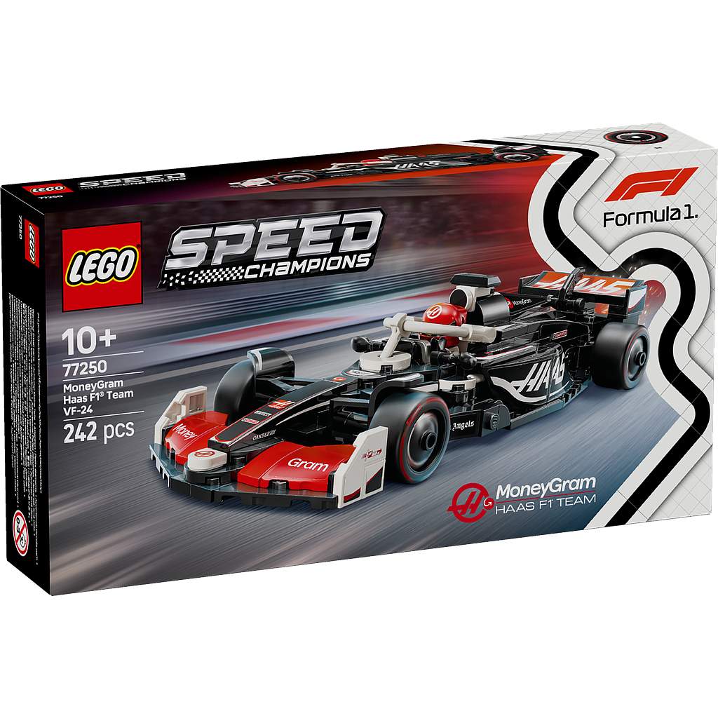 LEGO Speed Champions Moneygram HAAS F1 Team VF-24 Race Car