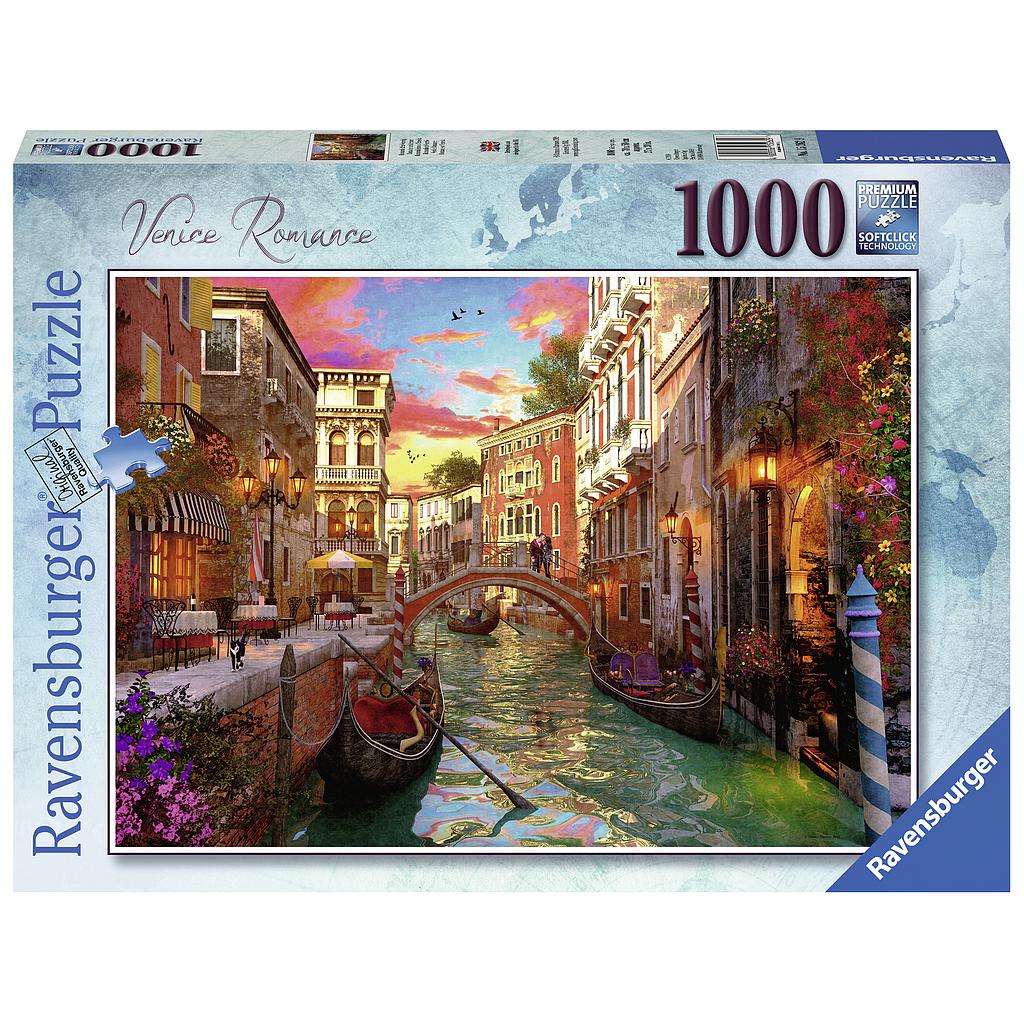 Ravensburger Puzzle 1000 pc Venice Romance