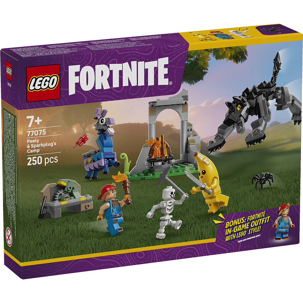LEGO Fortnite Peely & Sparkplug's Camp