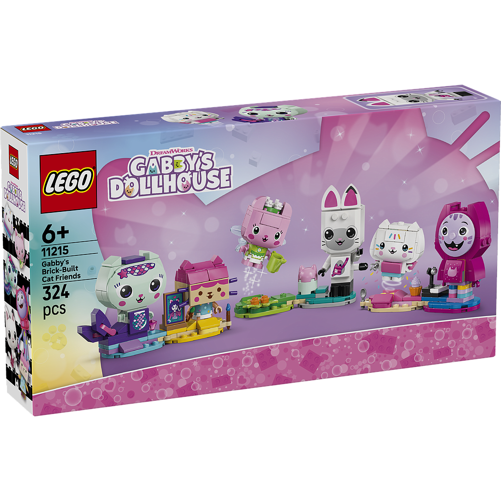 LEGO Gabby's Brick-Built Cat Friends