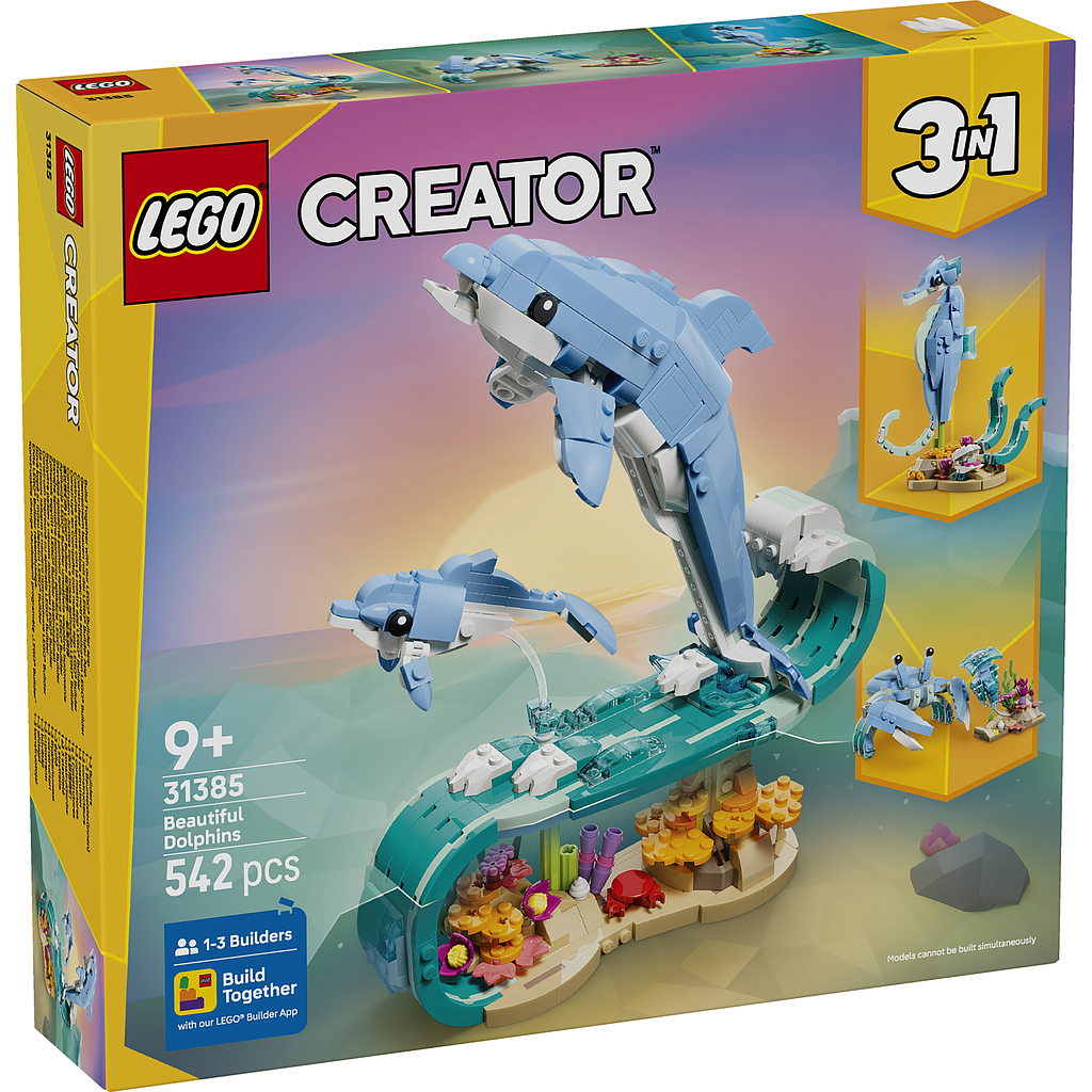 LEGO Creator Sea Animals: Beautiful Dolphins