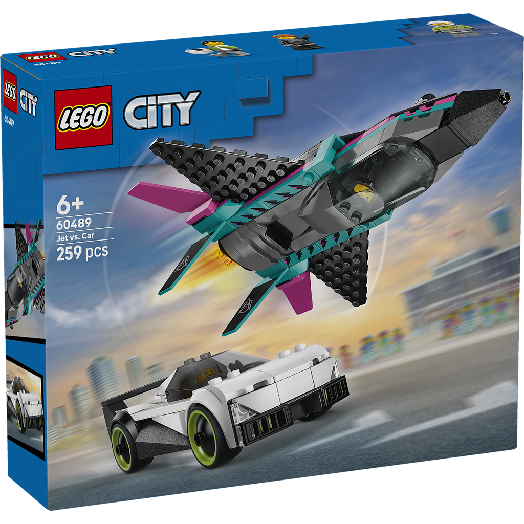 LEGO City Jet vs. Car